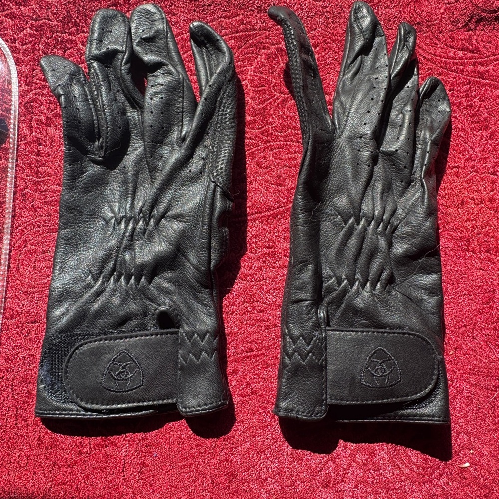 Ariat Pro Grip Leather Gloves - Picture 10 of 10